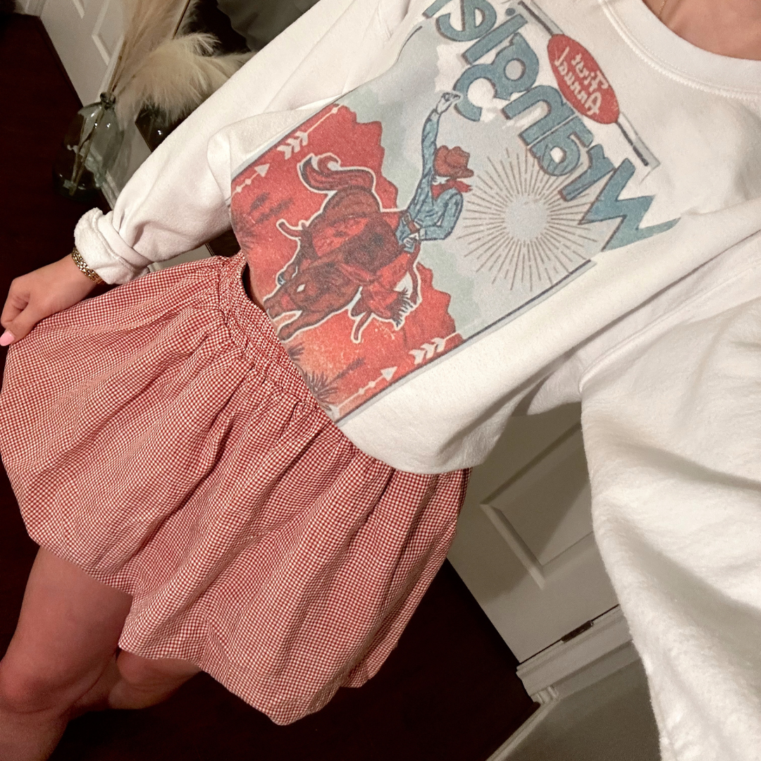 Rosie Red Bubble Skirt