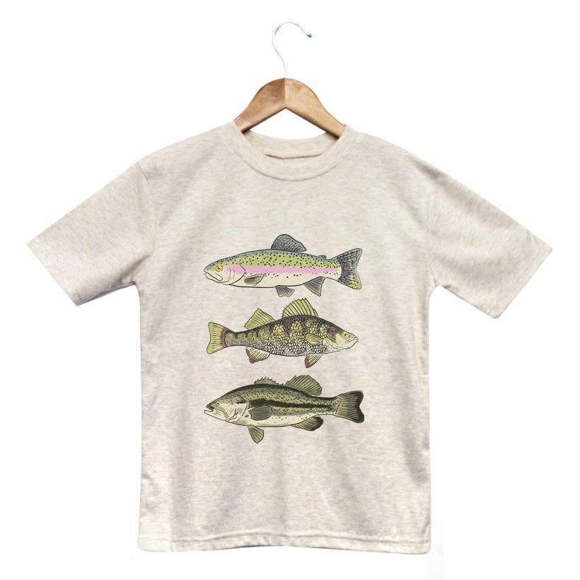 Three Fish Toddler Summer Tee