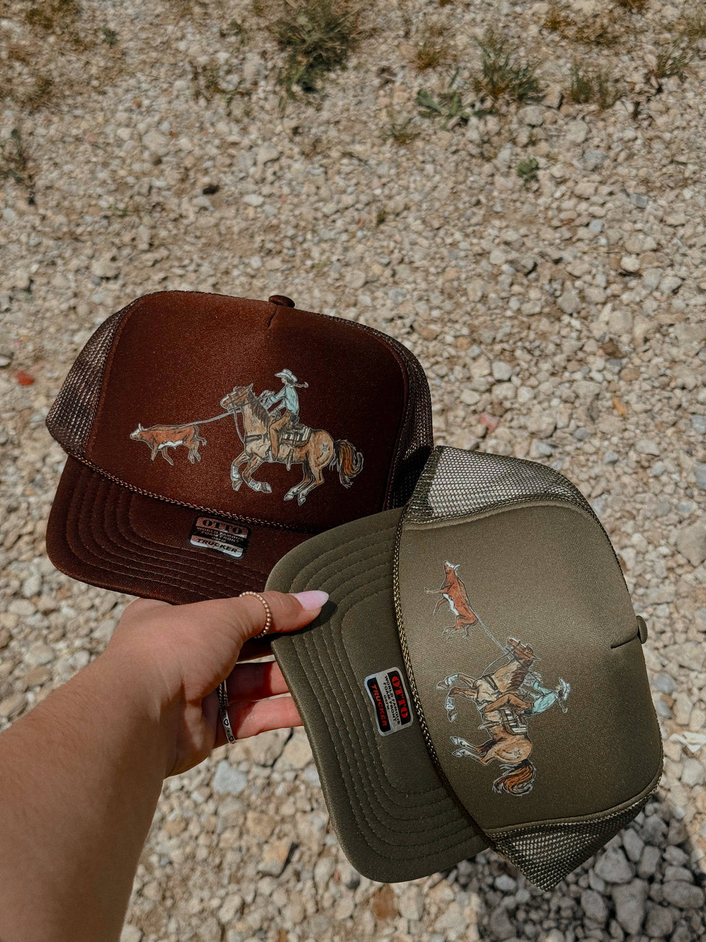 RANCHIN COWGIRL TRUCKER