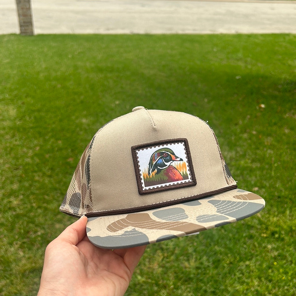 wood duck stamp hat