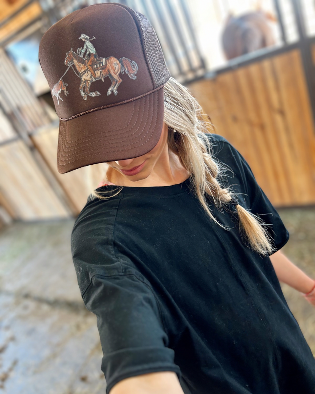 RANCHIN COWGIRL TRUCKER