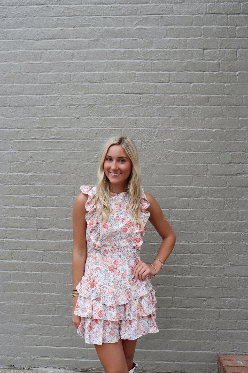Sweet Pea Tiered Ruffle Dress