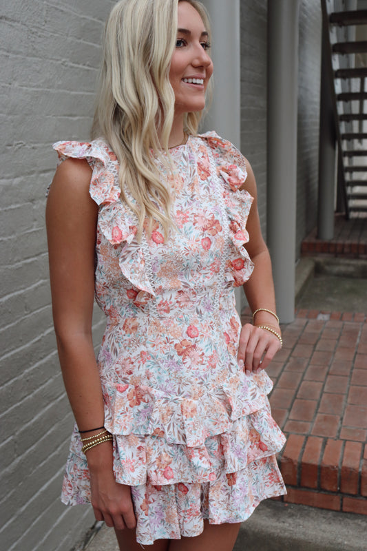 Sweet Pea Tiered Ruffle Dress