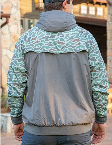 Retro Duck Camo Windbreaker