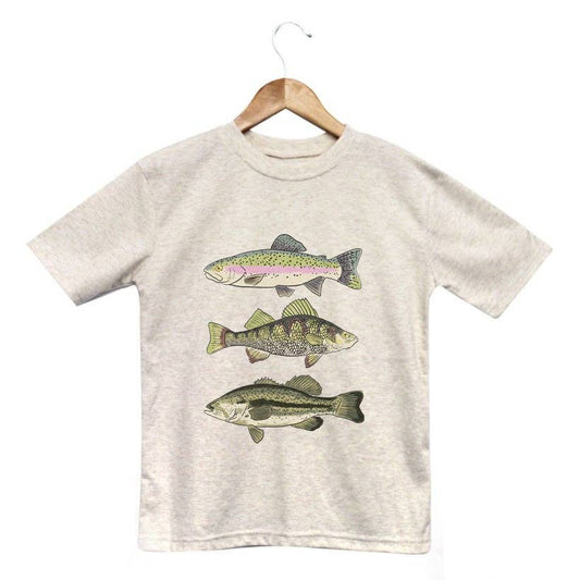 Three Fish Toddler Summer Tee