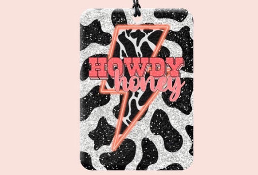 Howdy Honey Car Freshie